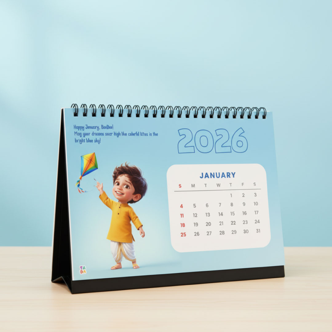 personalised-kids-caricature-calender-2026